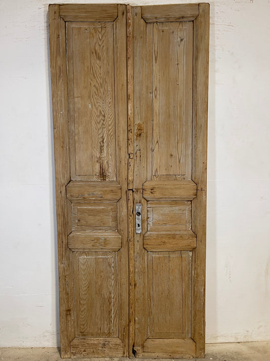 Antique French panel Doors (92.5x40) K619