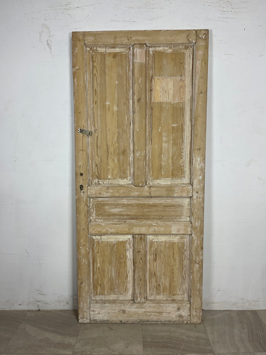 Antique French Panel Door   (82 x 36.5) N211