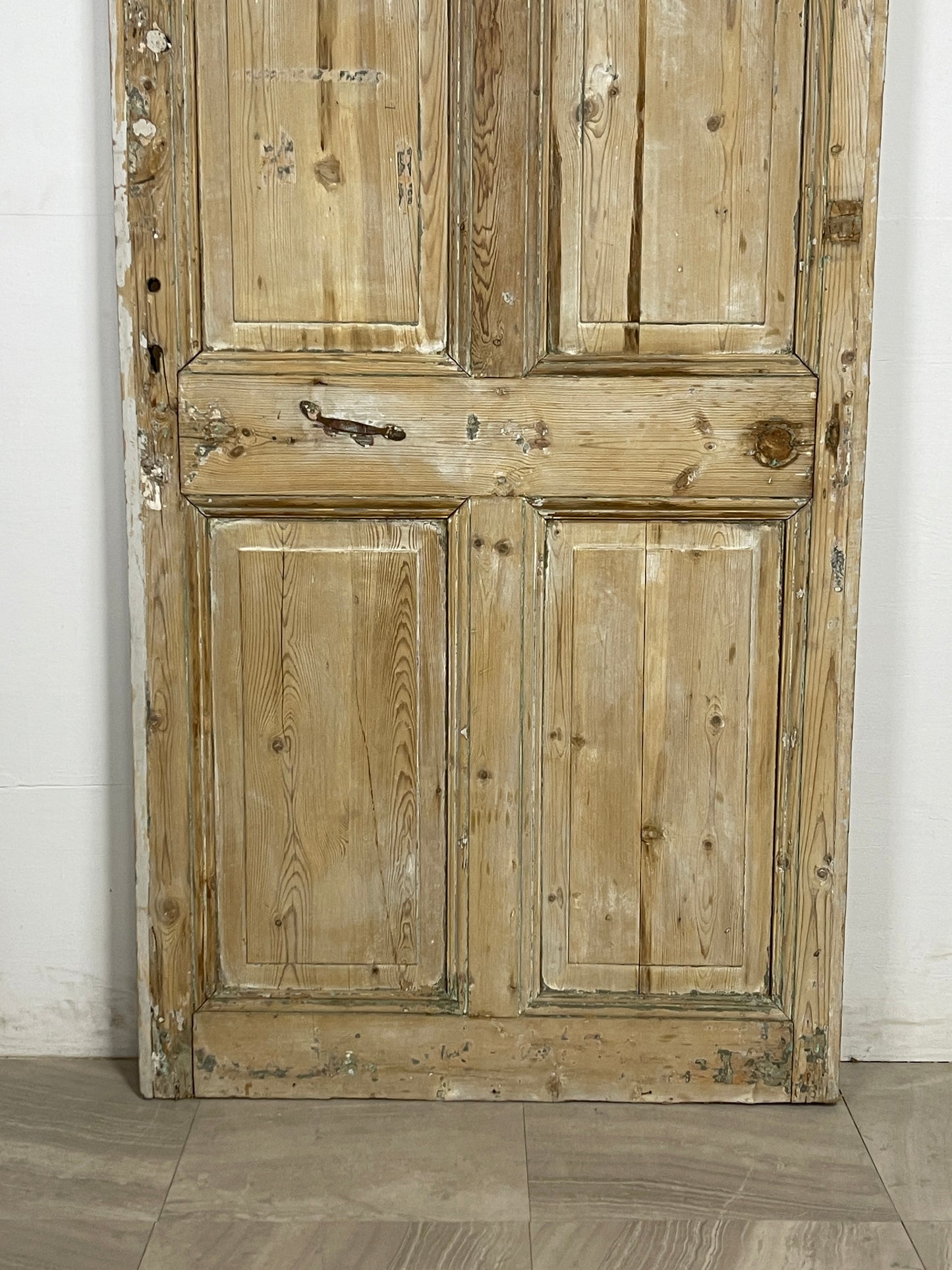 Antique French Panel Door  (83 x 39) N206