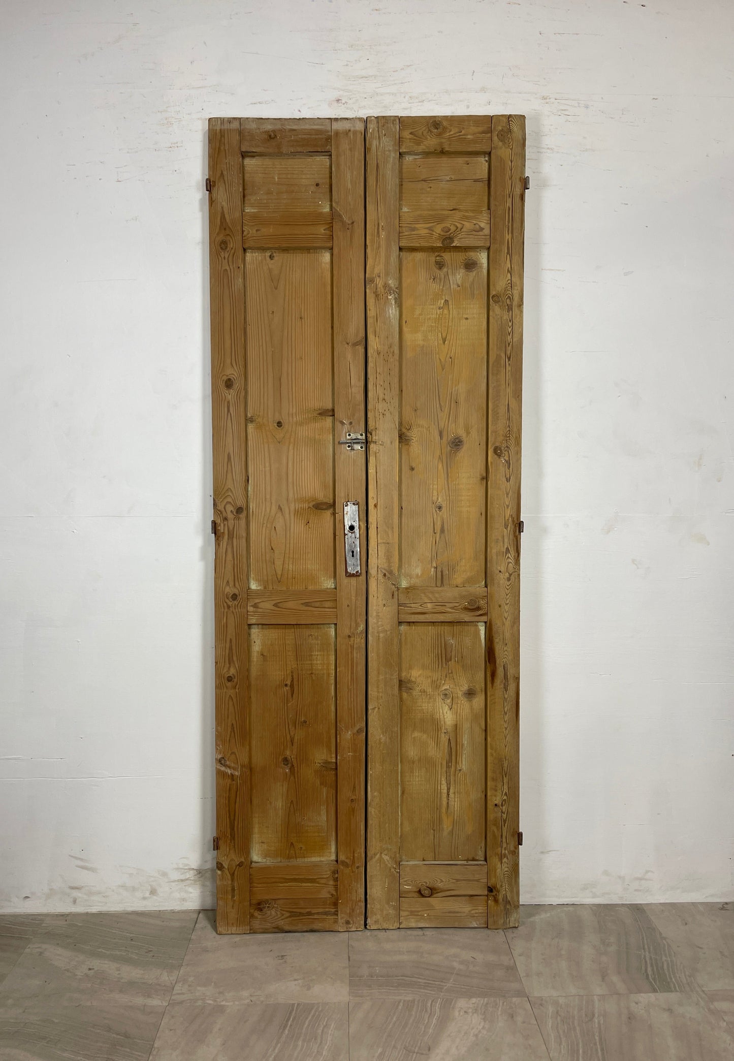 Antique French panel Doors  (92x35)  N091