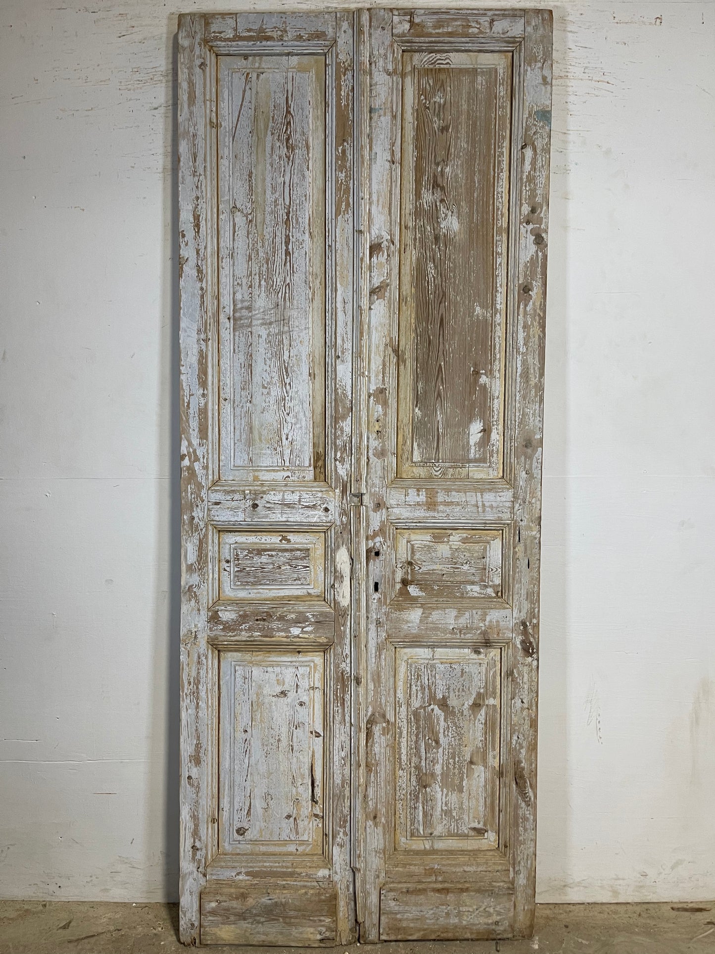 Antique French panel Doors (94.25x36.75) K641