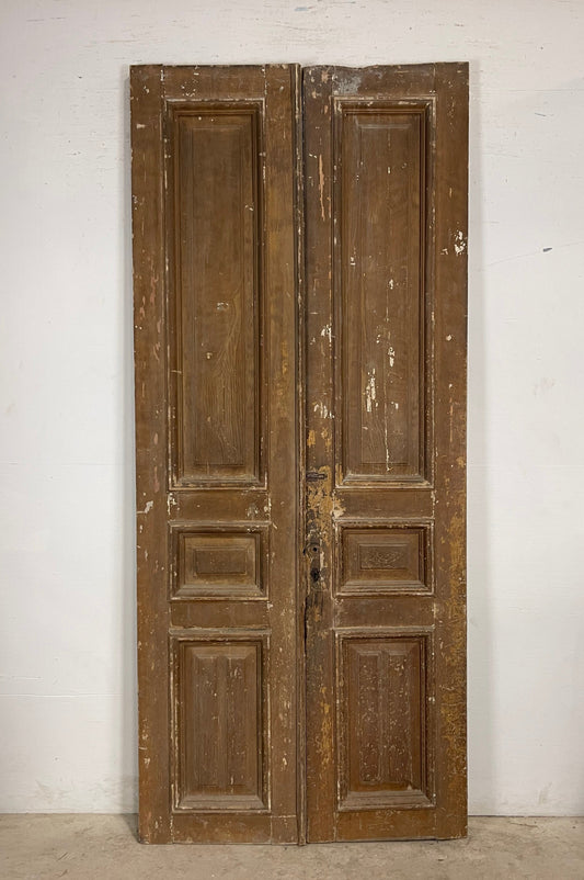 Antique French panel Doors (98x42.5) M146