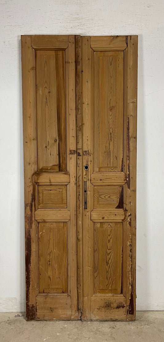 Antique French panel Doors (91.75 x 36) M166