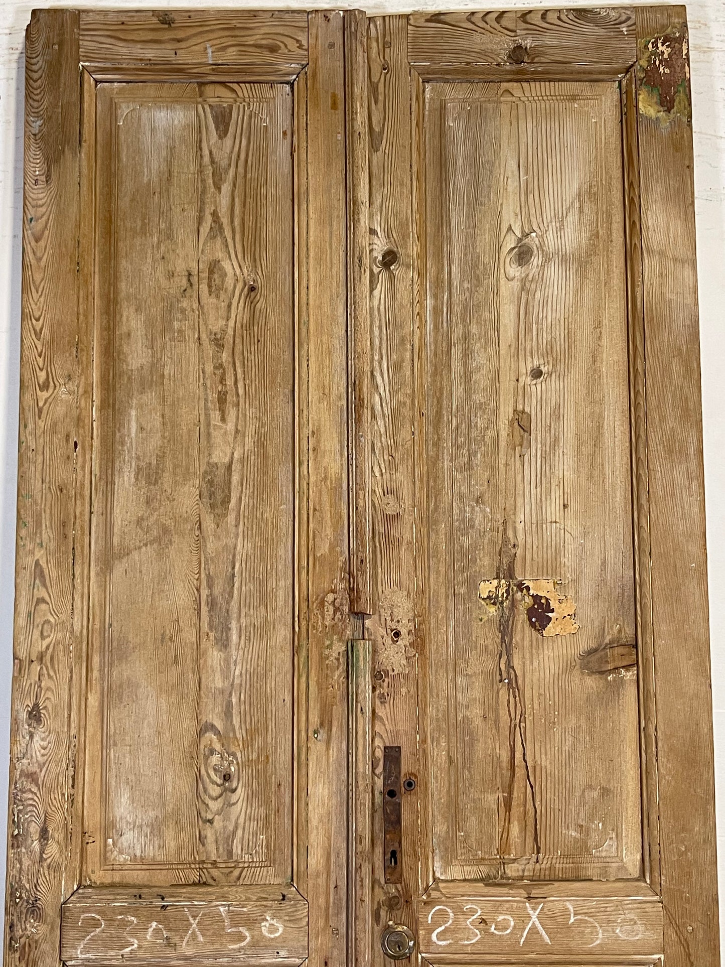 Antique French panel Doors (90.5x39.75) K617