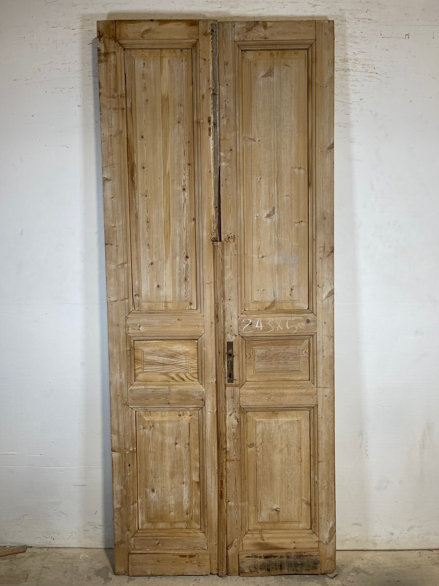 Antique French panel Doors (95.5x39.5) K476