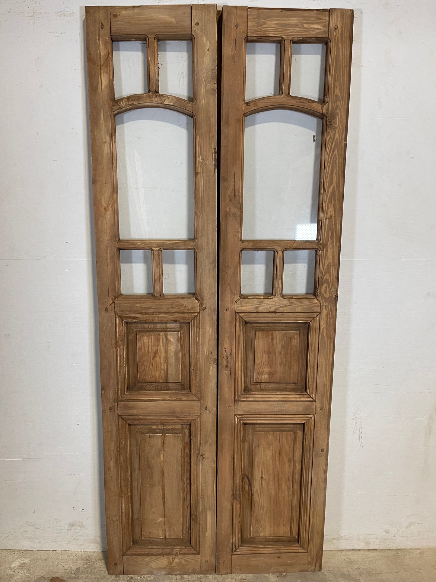 French Panel door with Glass (80x33.5) k303D