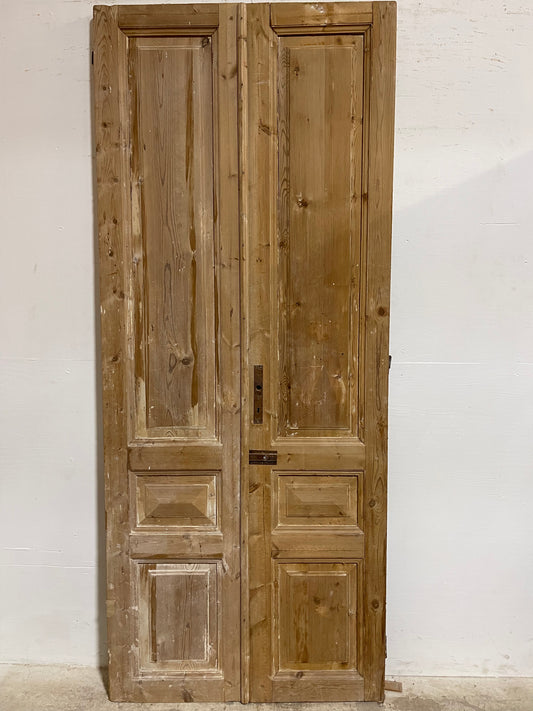 Antique French panel Doors (94.50x39) J615