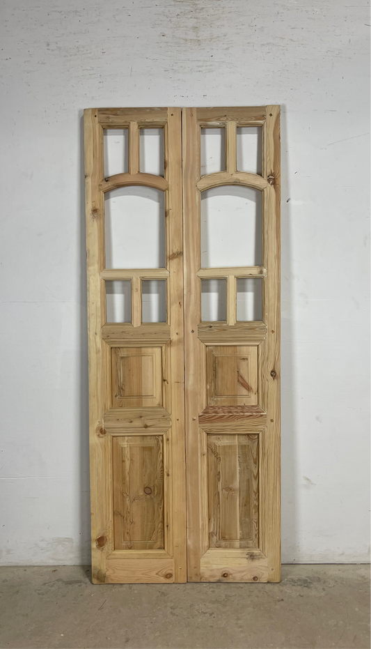 French Panel door with no Glass (80x33) M257