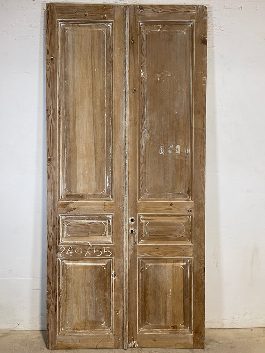 Antique French panel Doors (93.75x43.5) K660