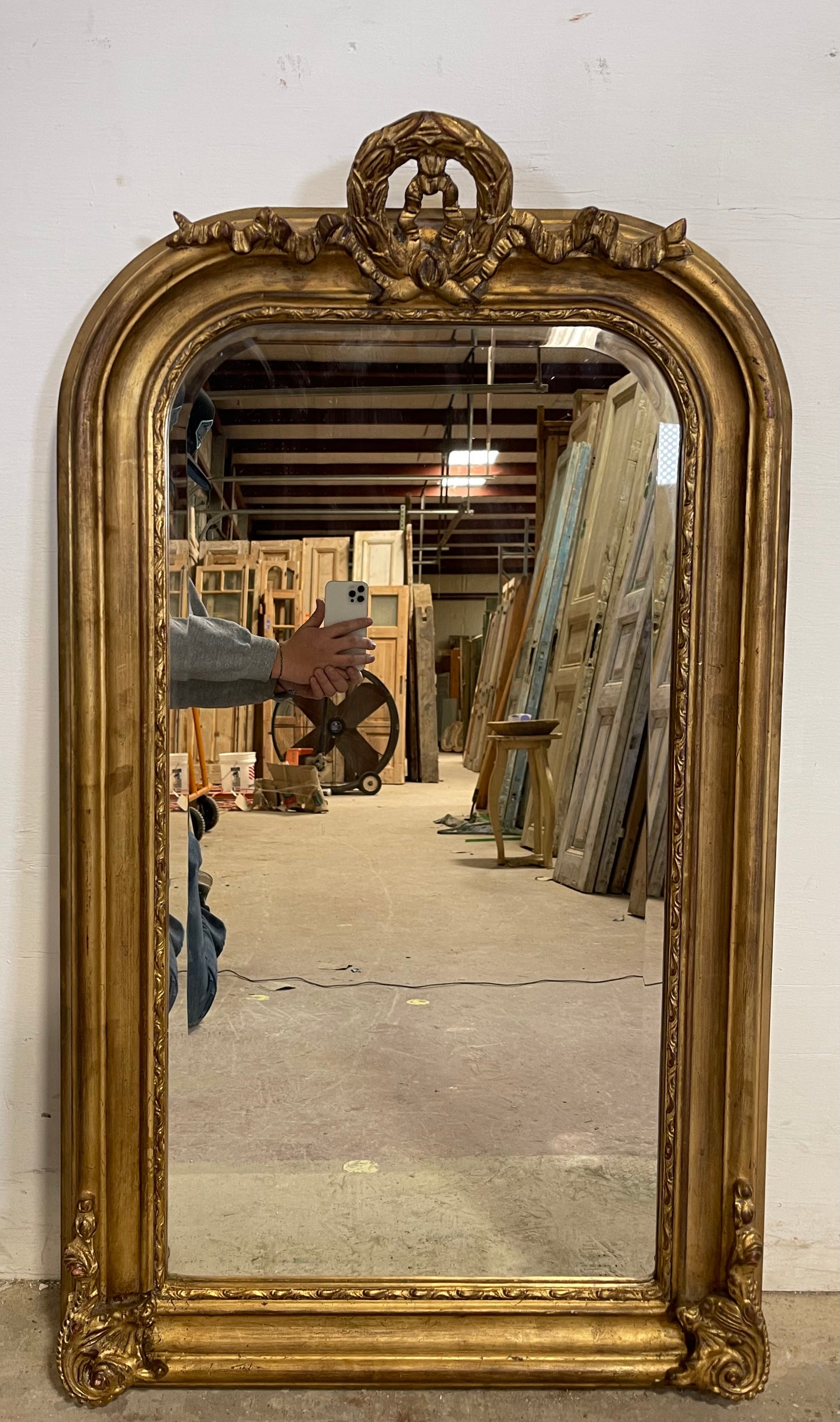 French Inspired mirror (44x25) K914