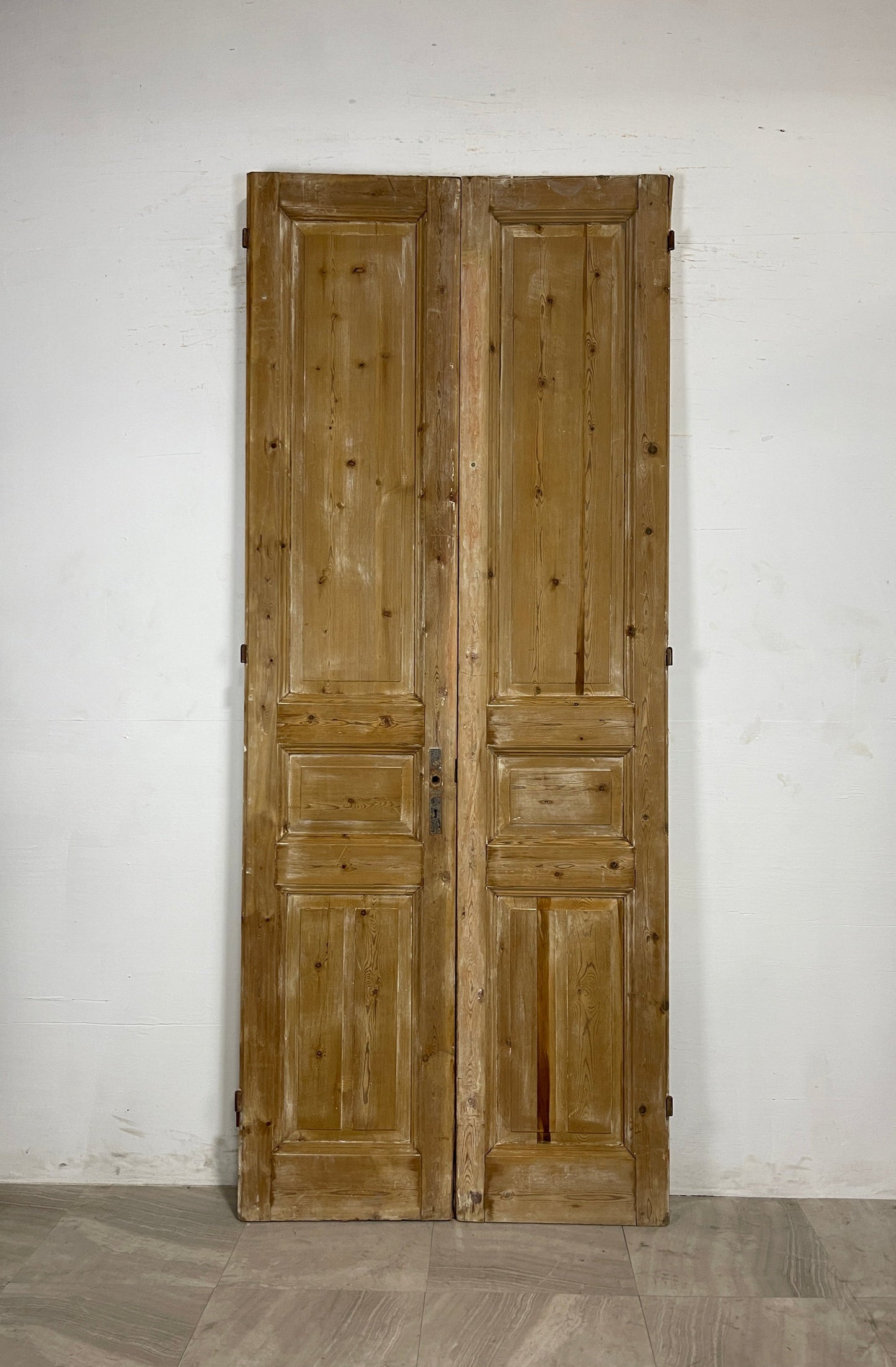 Antique French panel Doors  (94 x 39.75)  N095