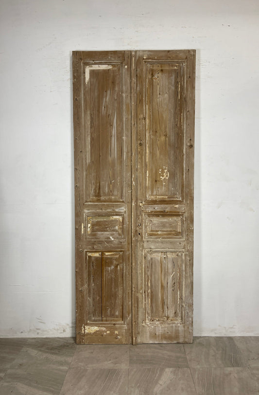 Antique French panel Doors (97.75 x 40) N074