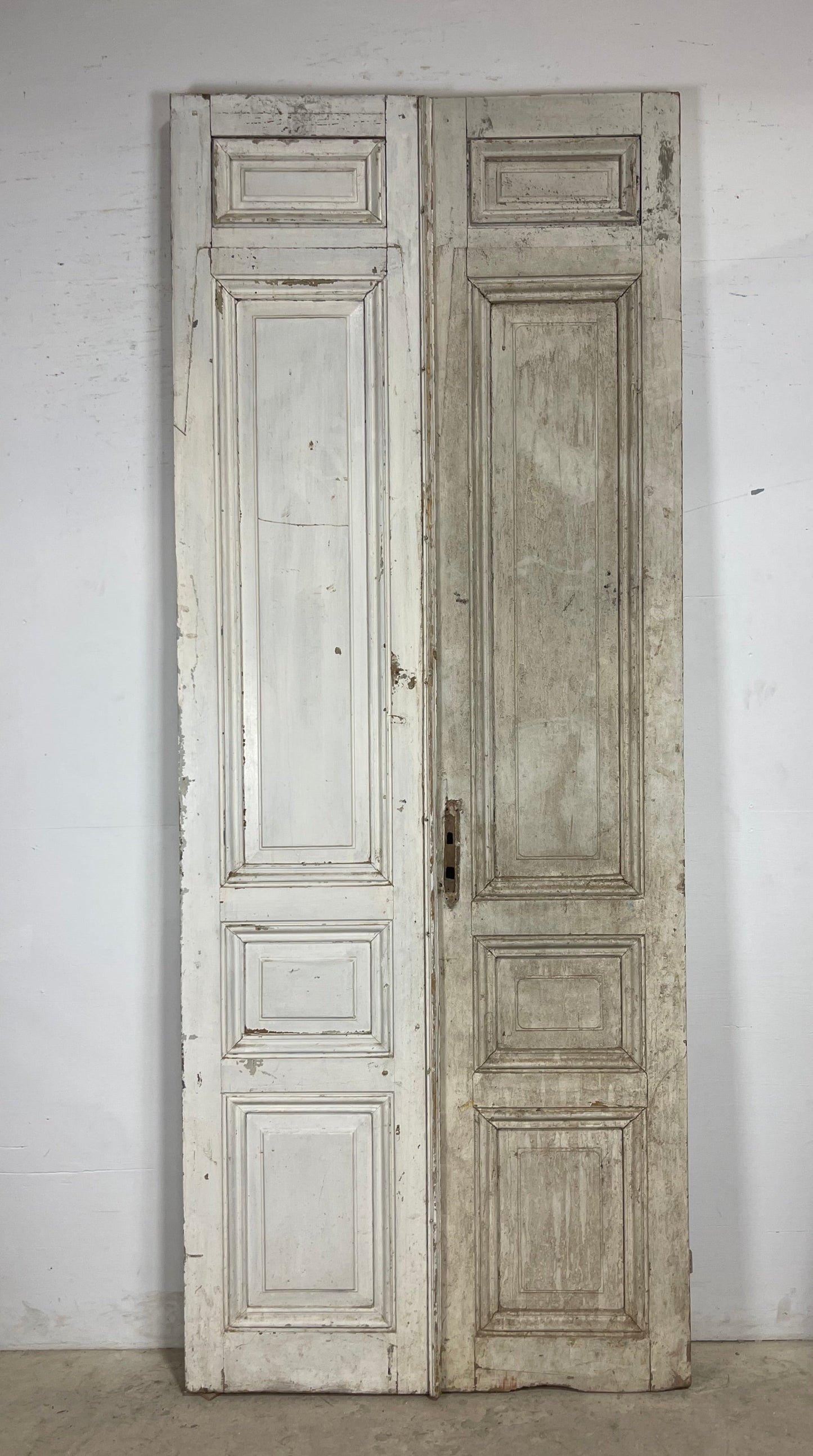 Antique French panel Doors (110x43.25) M124