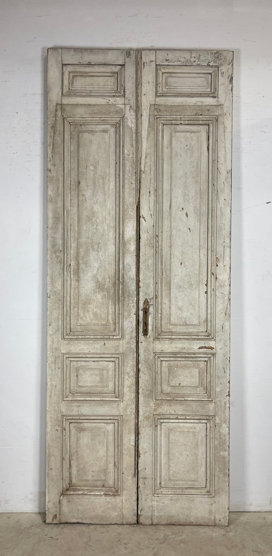 Antique French panel Doors (111x43) M133