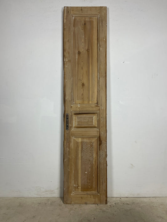 Antique French panel door (89.25x30.20) L380