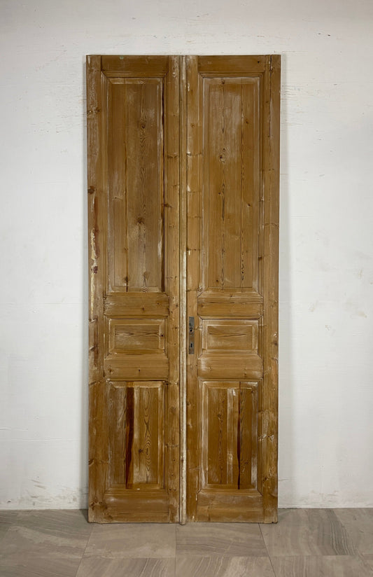 Antique French panel Doors (101.25 x 41.5) N103