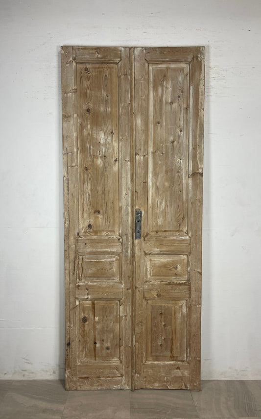 Antique French panel Doors (100 x 40.5) N125