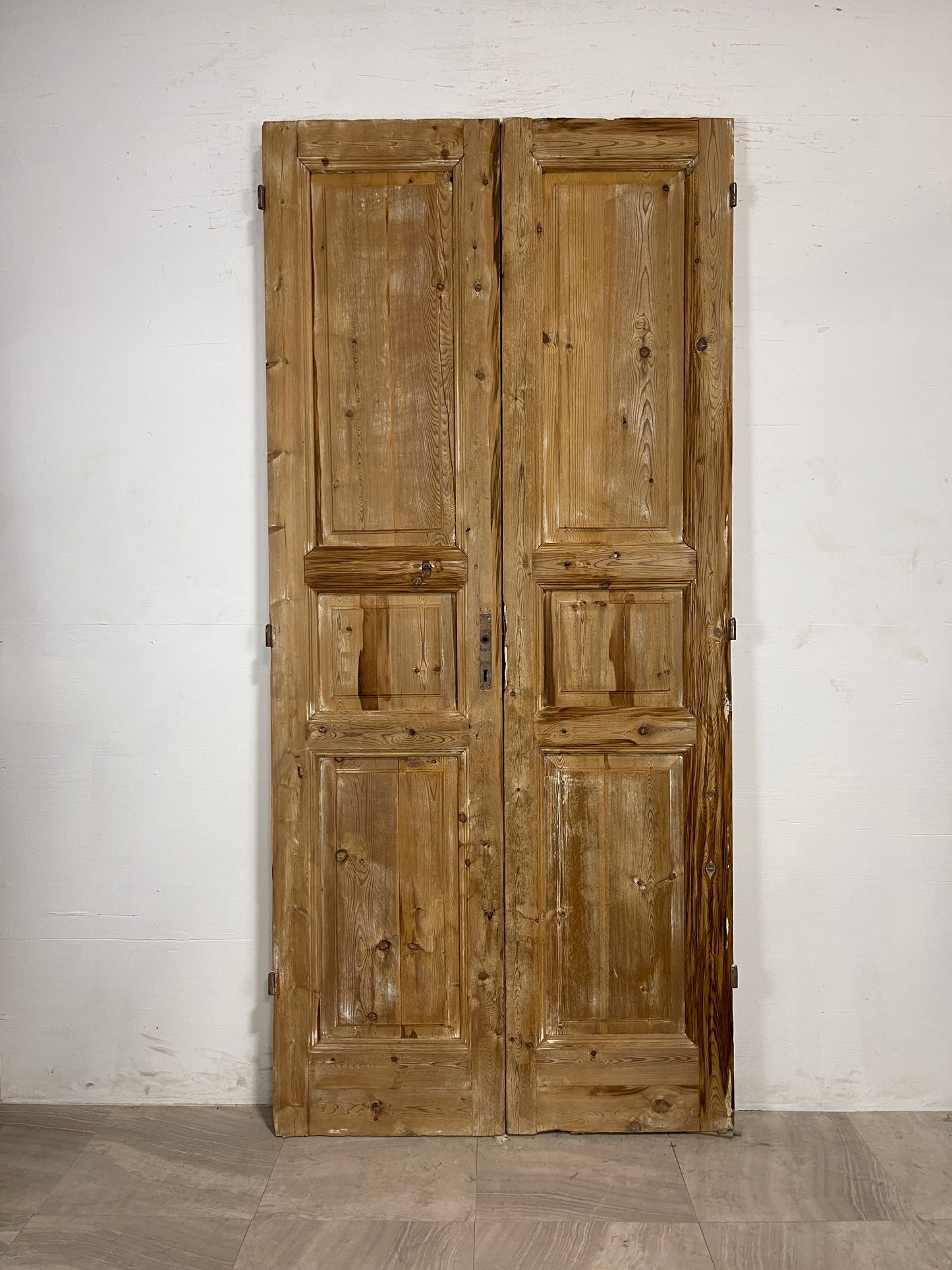 Antique French panel Doors  (94.25 x 43.25)   N084