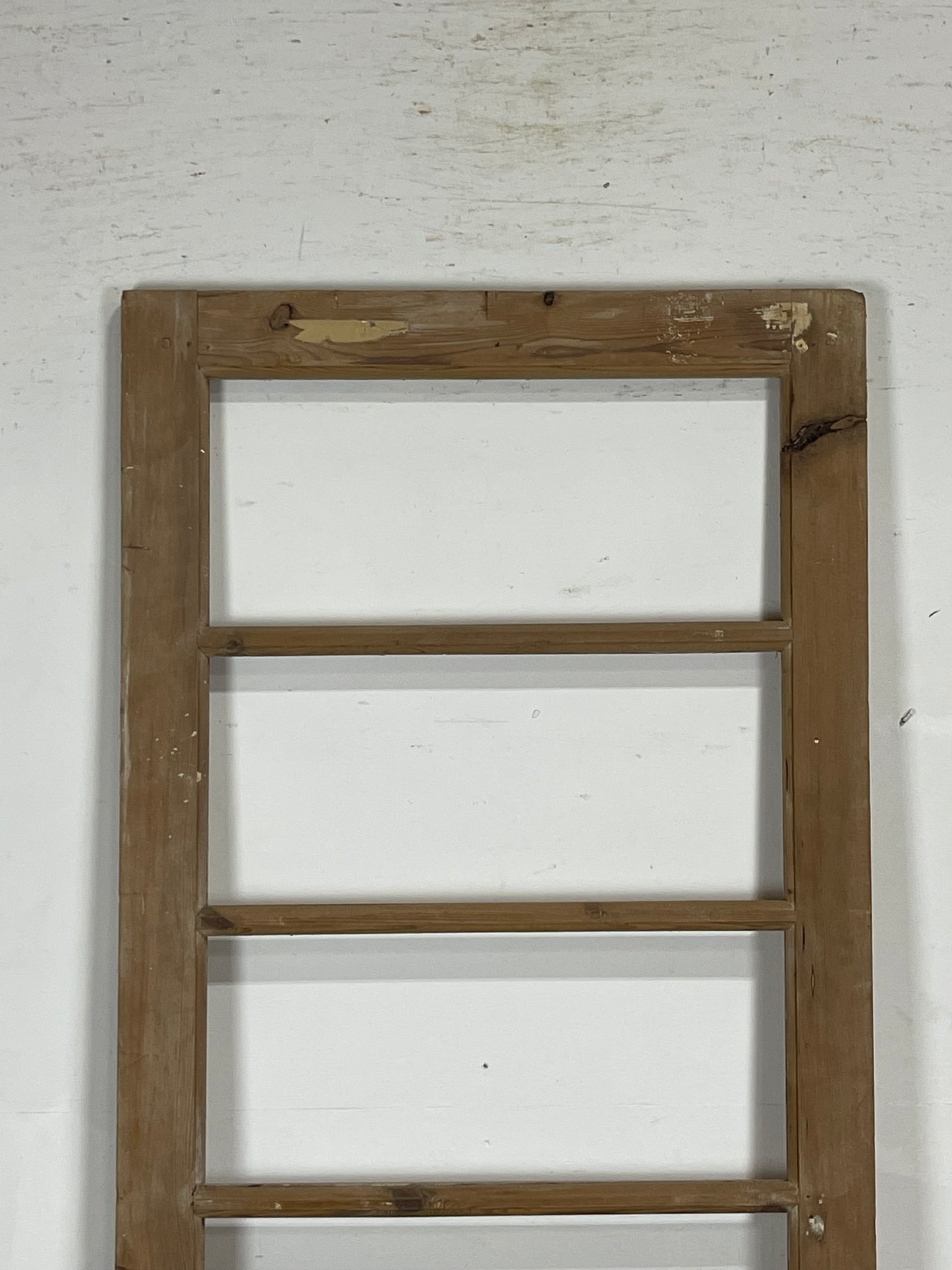 Antique French Panel Door with Glass  (84x32) M215