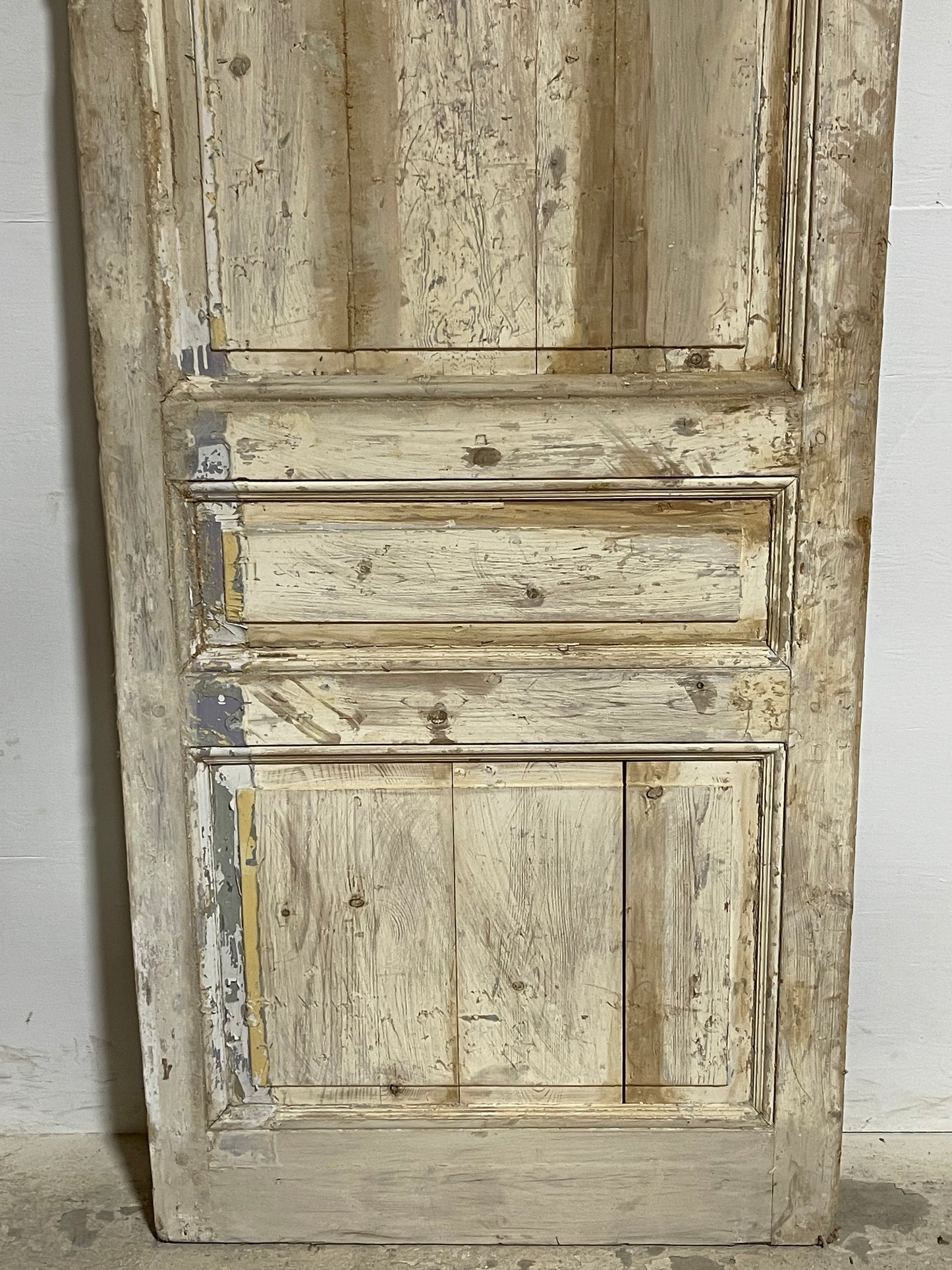 Antique French panel door (94.25x33.25) K808