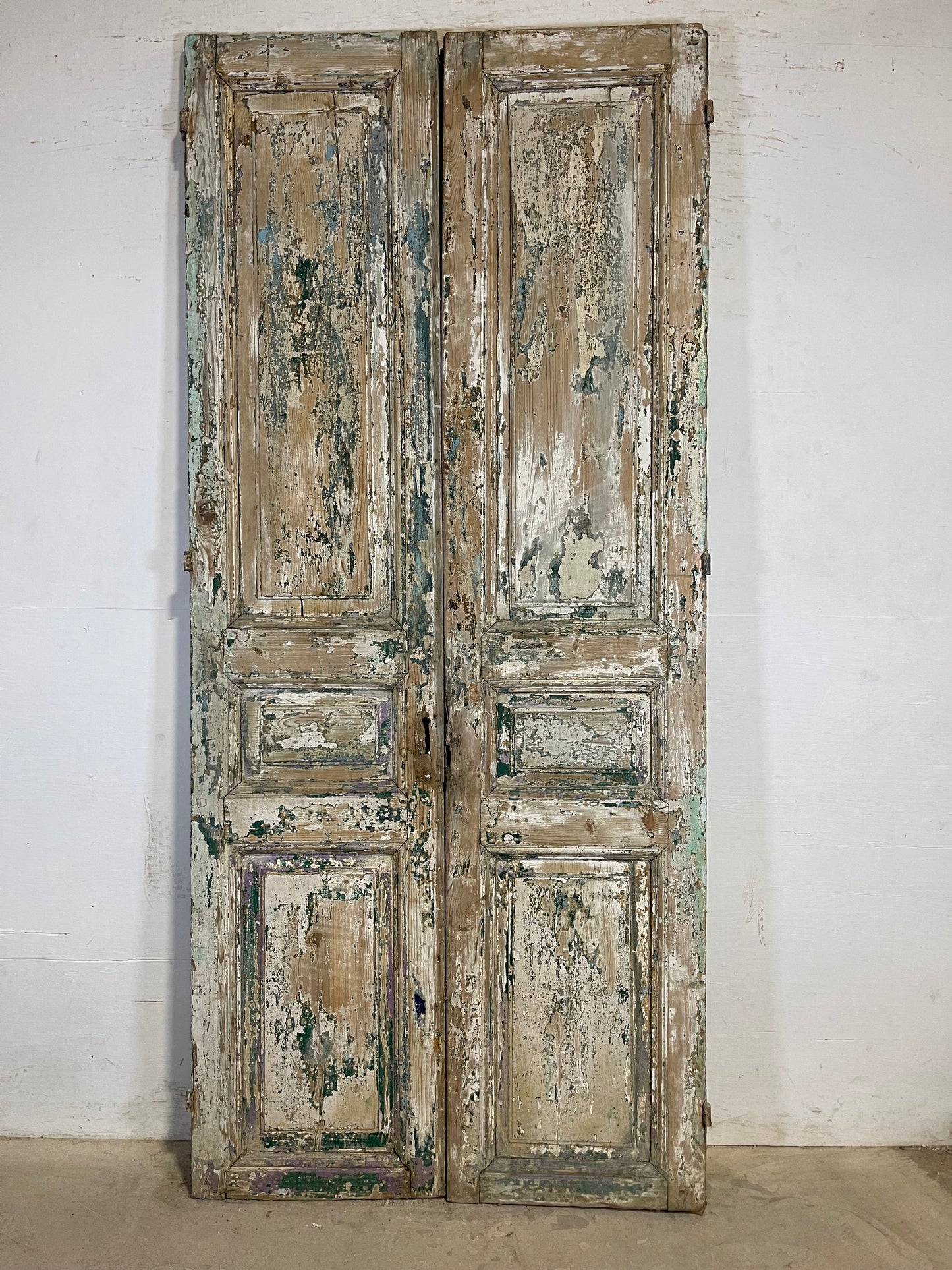 Antique French panel Doors (95.25x42.5) K606