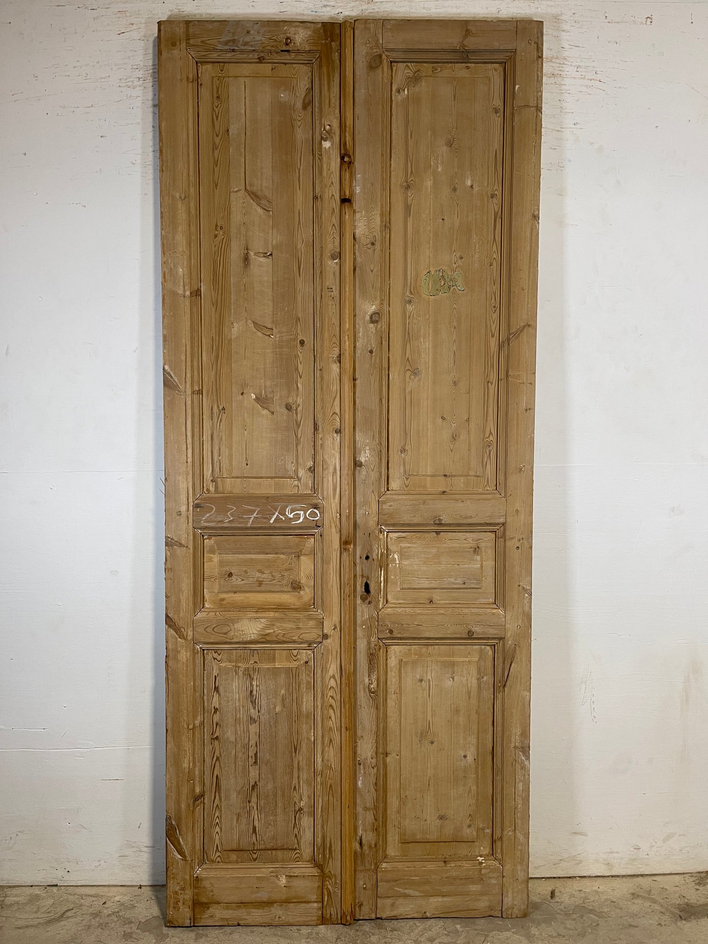 Antique French panel Doors (93.25x38.5) K740