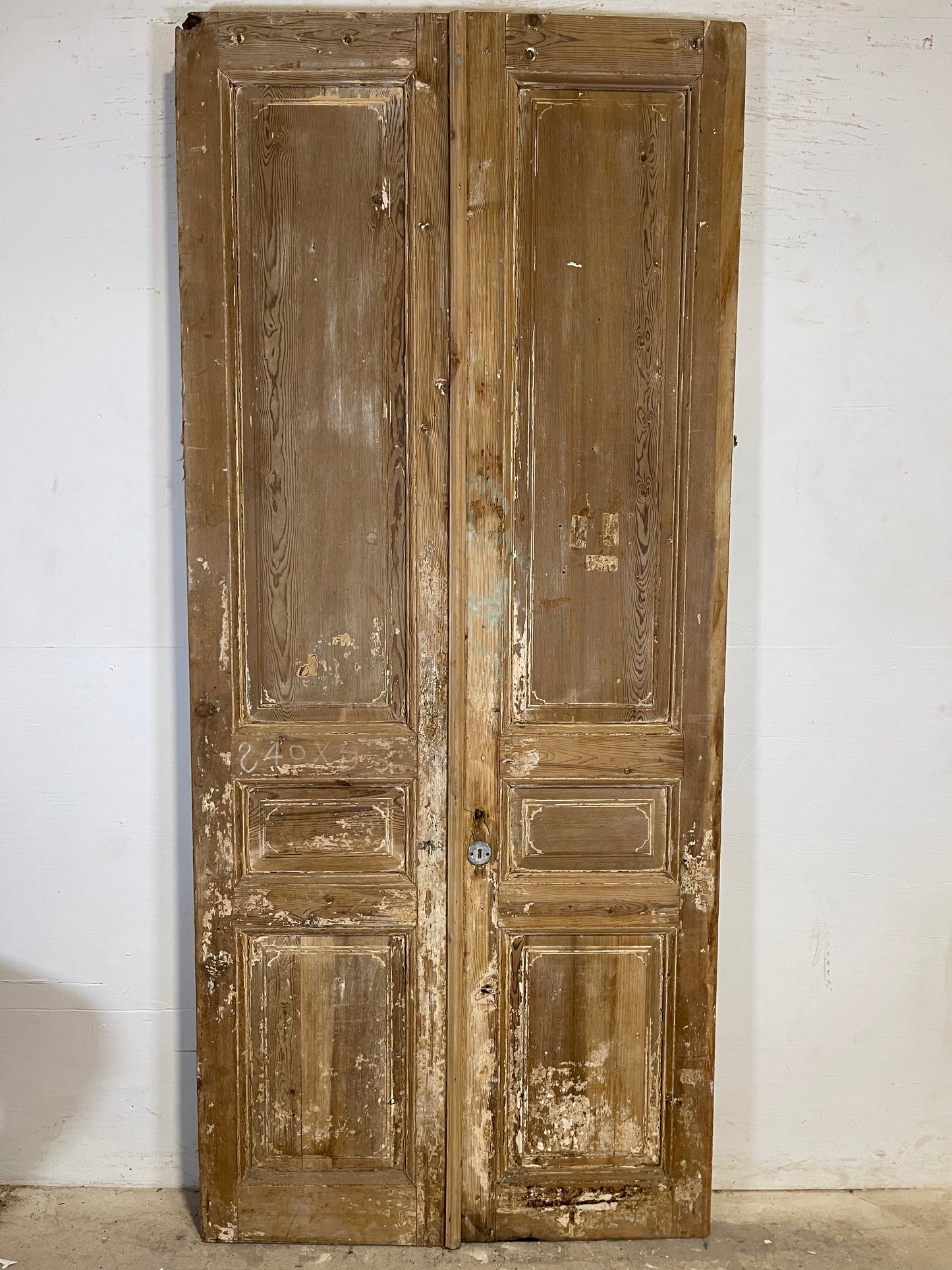 Antique French panel Doors (94.75x41.75) K616