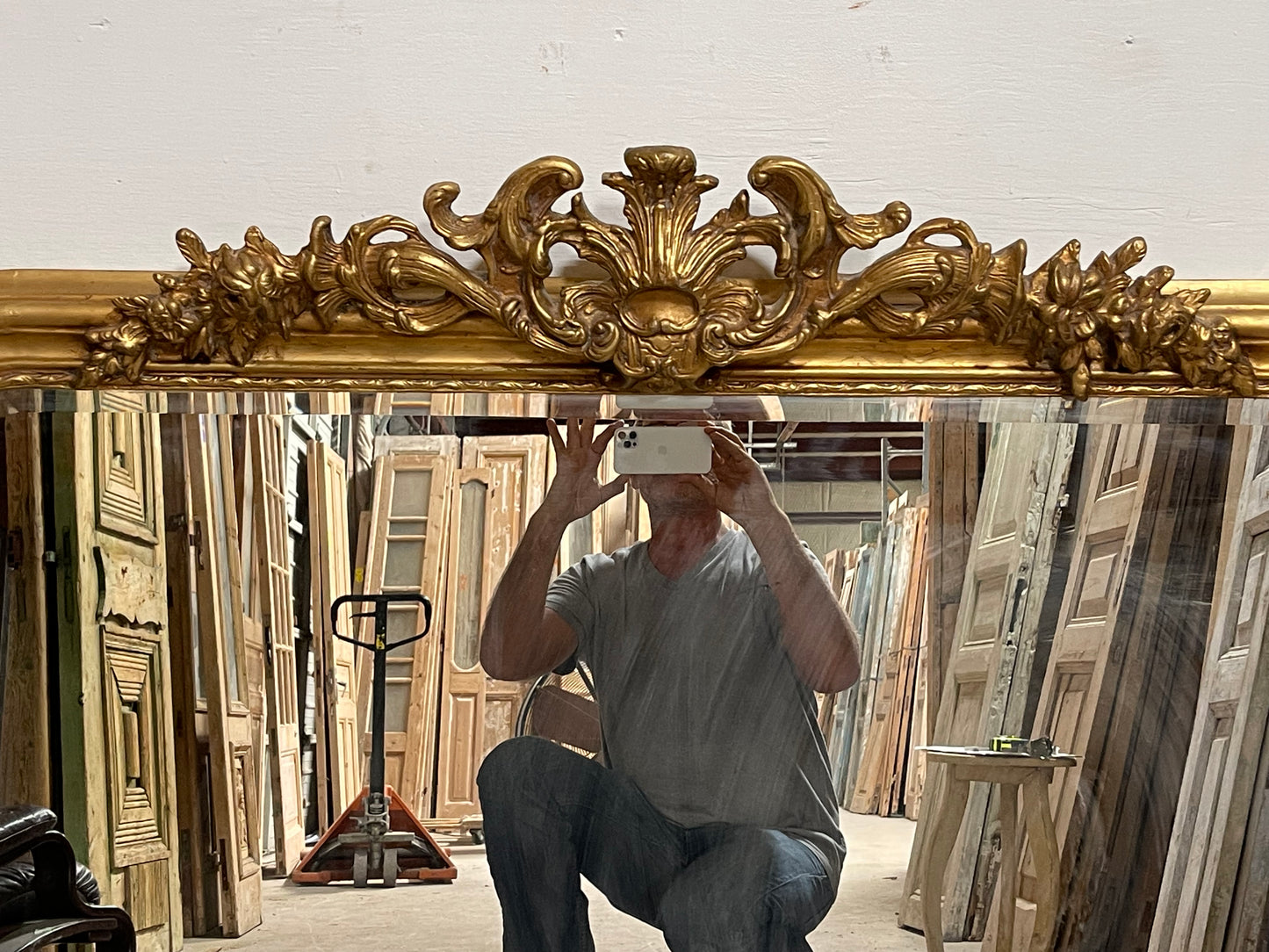 French Inspired mirror (43x53.5)) K903