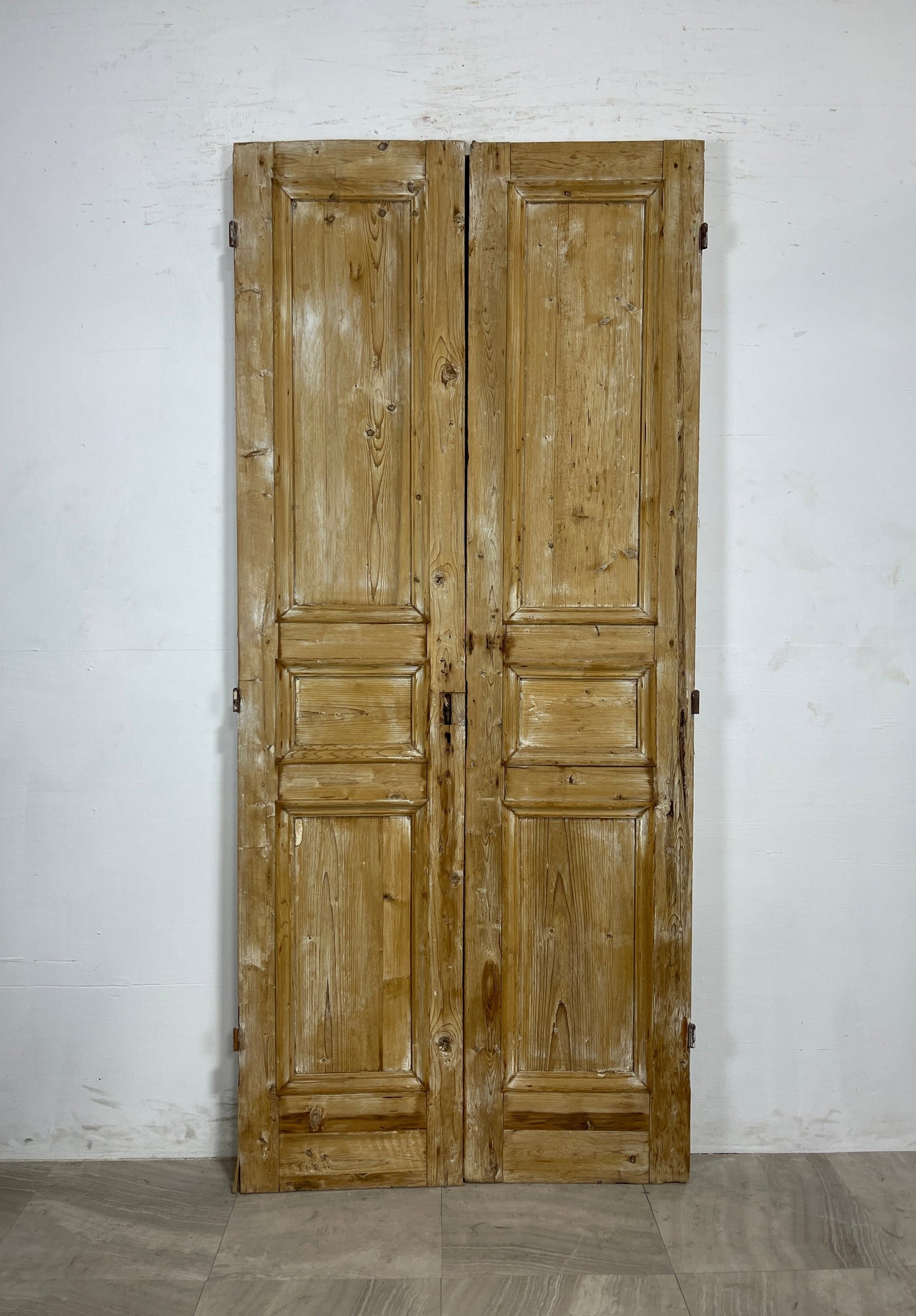 Antique French panel Doors  (91.75 x 40.25)  N082