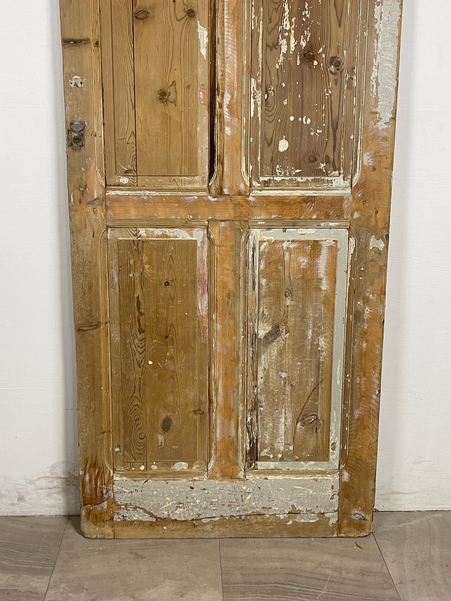 Antique French Panel Door   (87.75 x 33.75) N214