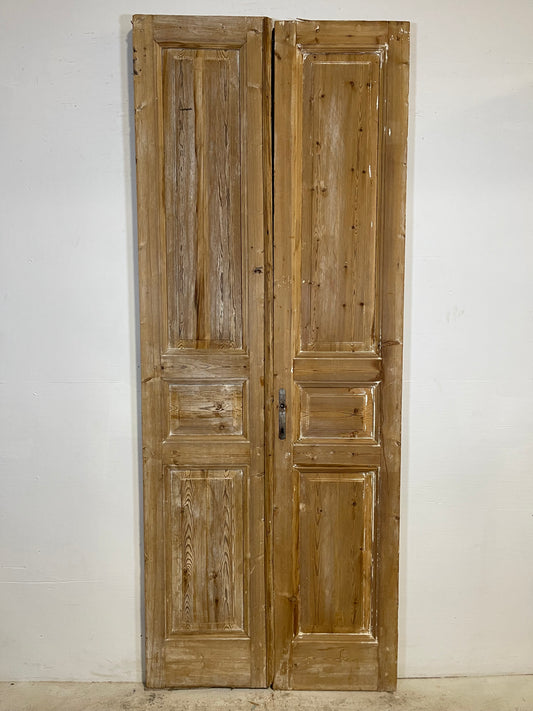 Antique French panel Doors (100.75x39.5) L284