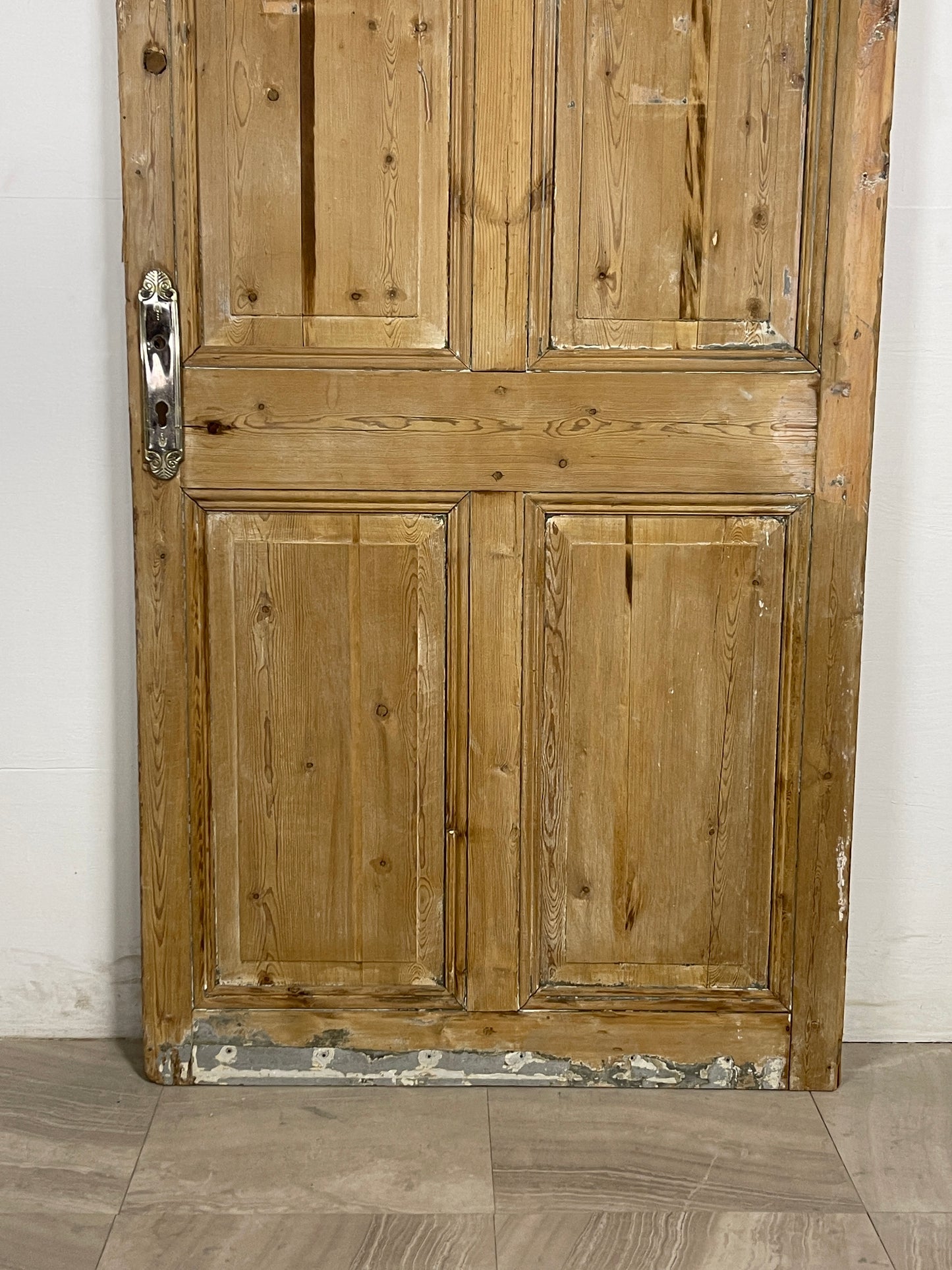 Antique French Panel Door   (83.5 x 38.75) N207