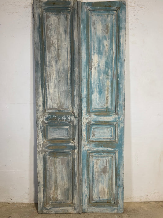 Antique French panel Doors (90.25x38) K656