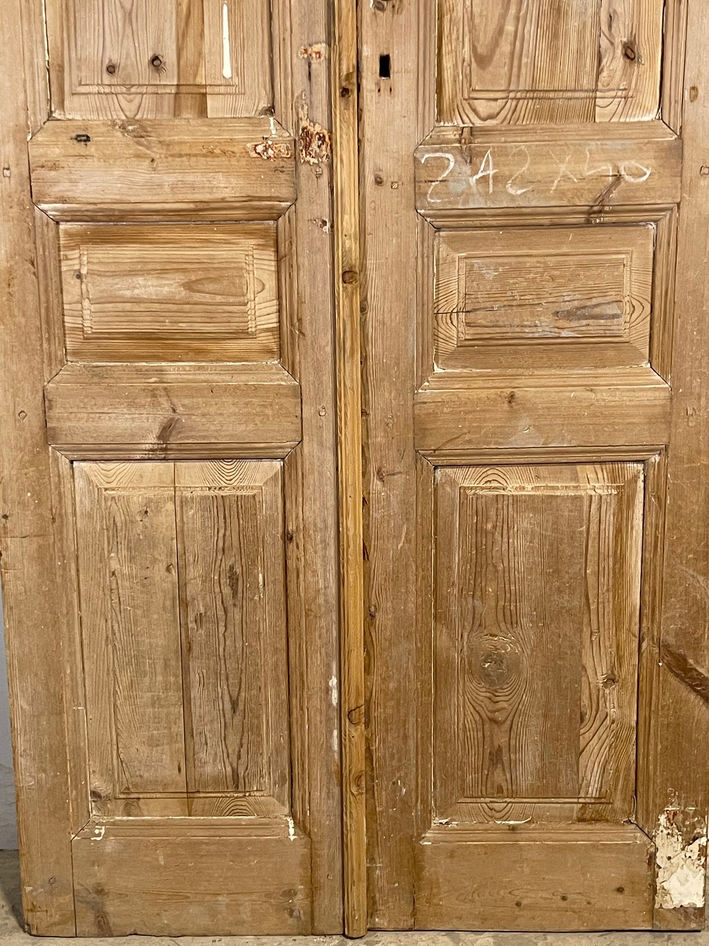 Copy of Antique French panel Doors (95.5x39.25) K709