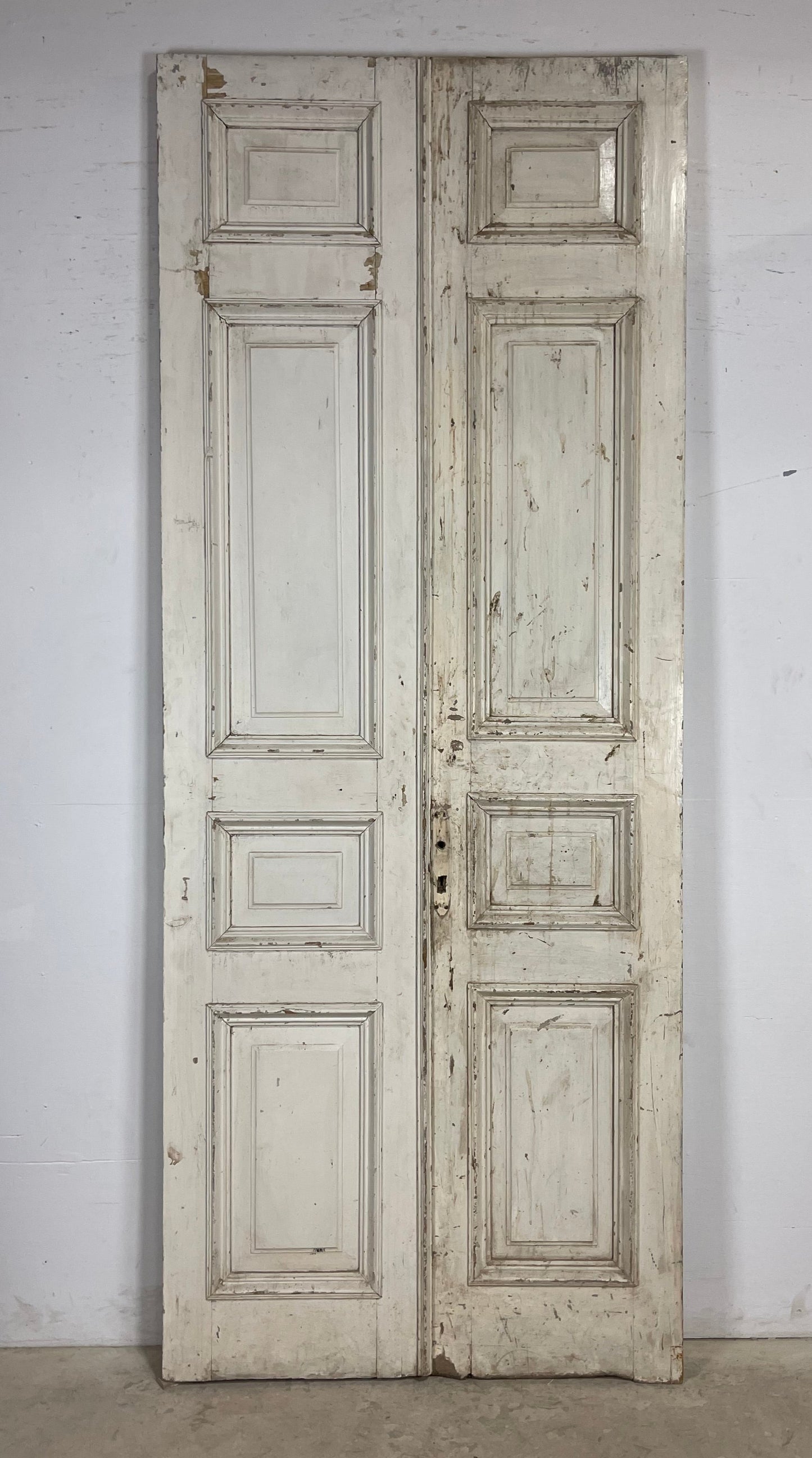 Antique French panel Doors (109.5x43.25) M129