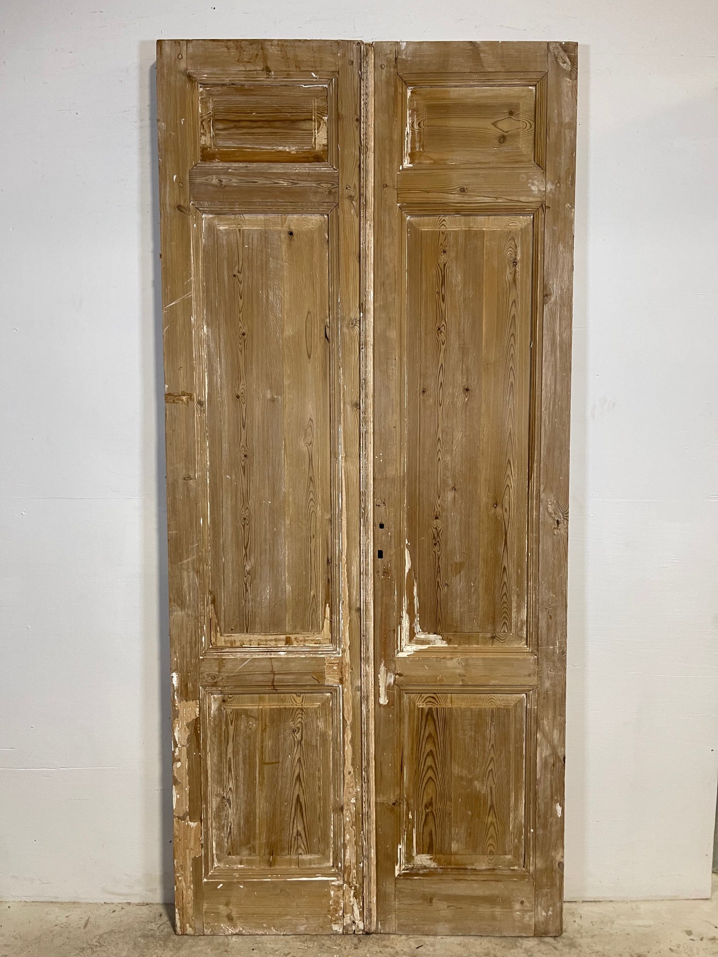 Antique French panel Doors (95.75x43.25) L292