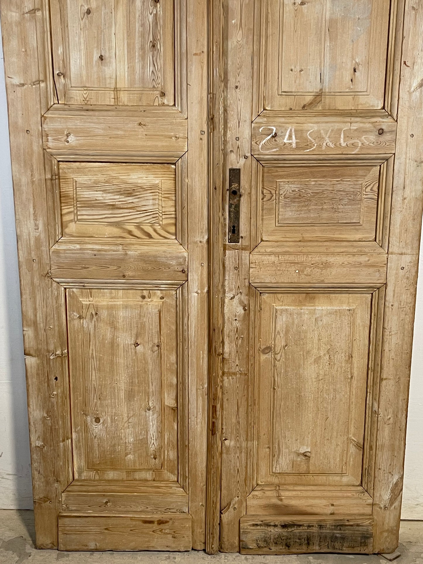 Antique French panel Doors (95.5x39.5) K476