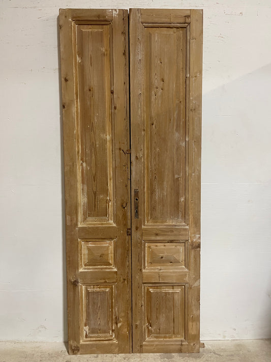 Antique French panel Doors (94.50 x 37.5) J608