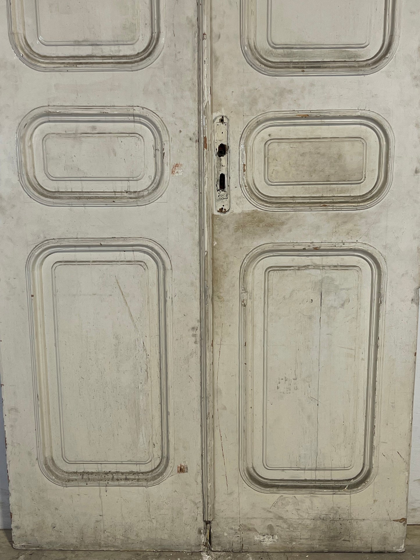 Antique French panel Doors (100.25x45.75) L117