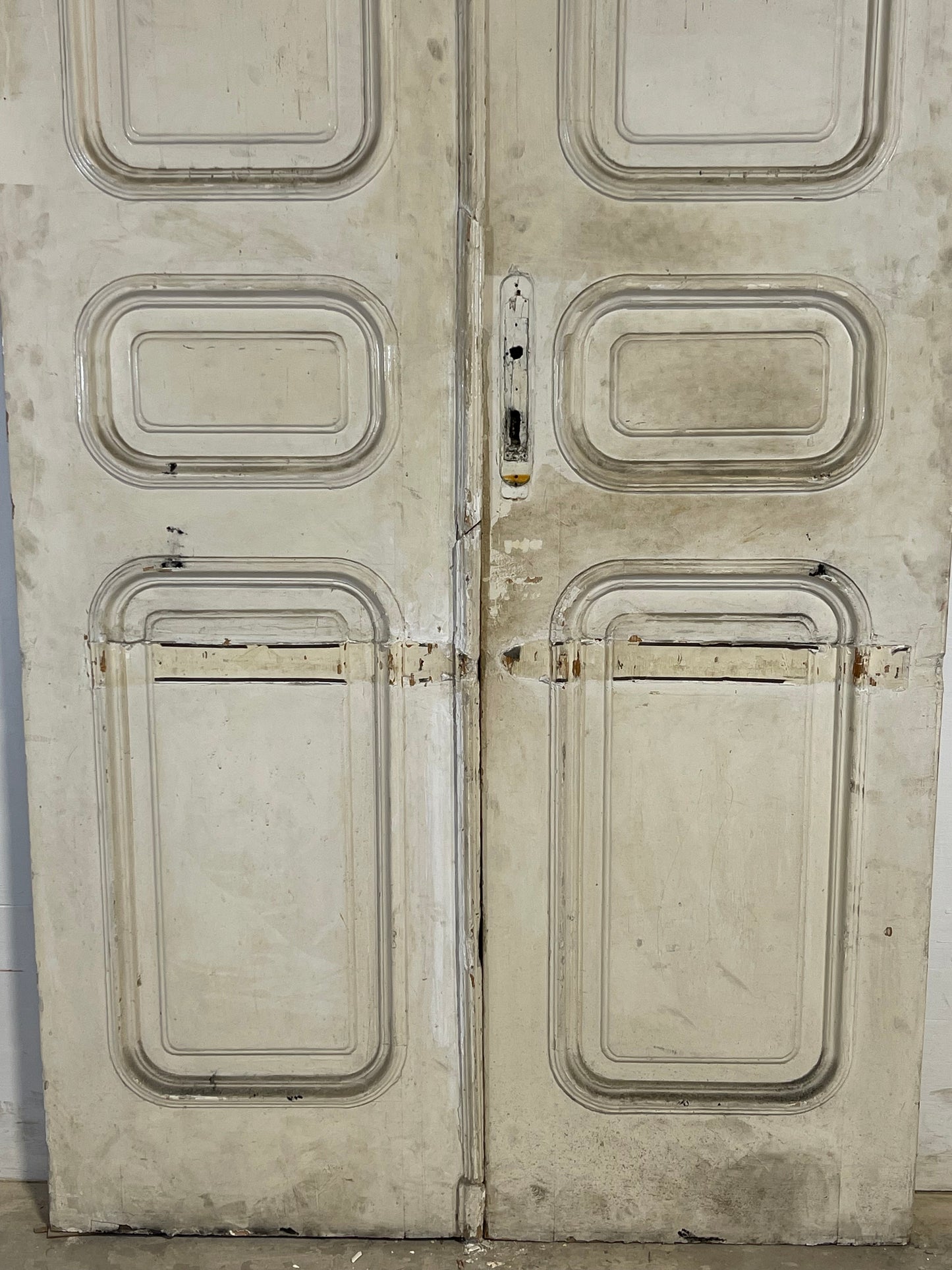 Antique French panel Doors (100.25x45.75) L116