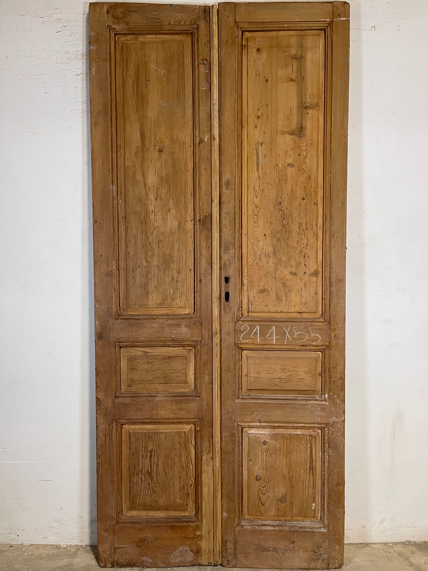 Antique French panel Doors (97.25x43.5) K653