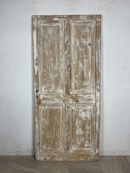 Antique French Panel Door   (85 x 38.75) N208