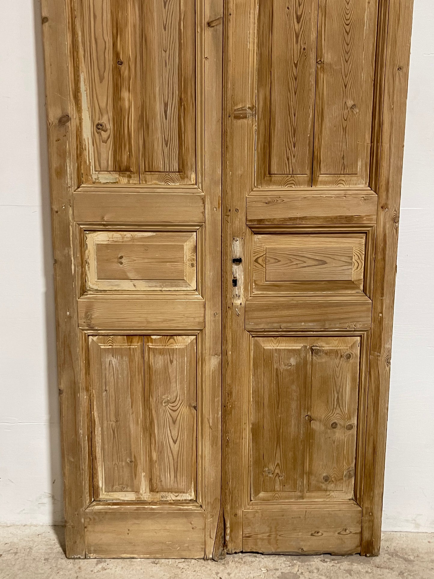 Antique French panel Doors (97x44.25) J637