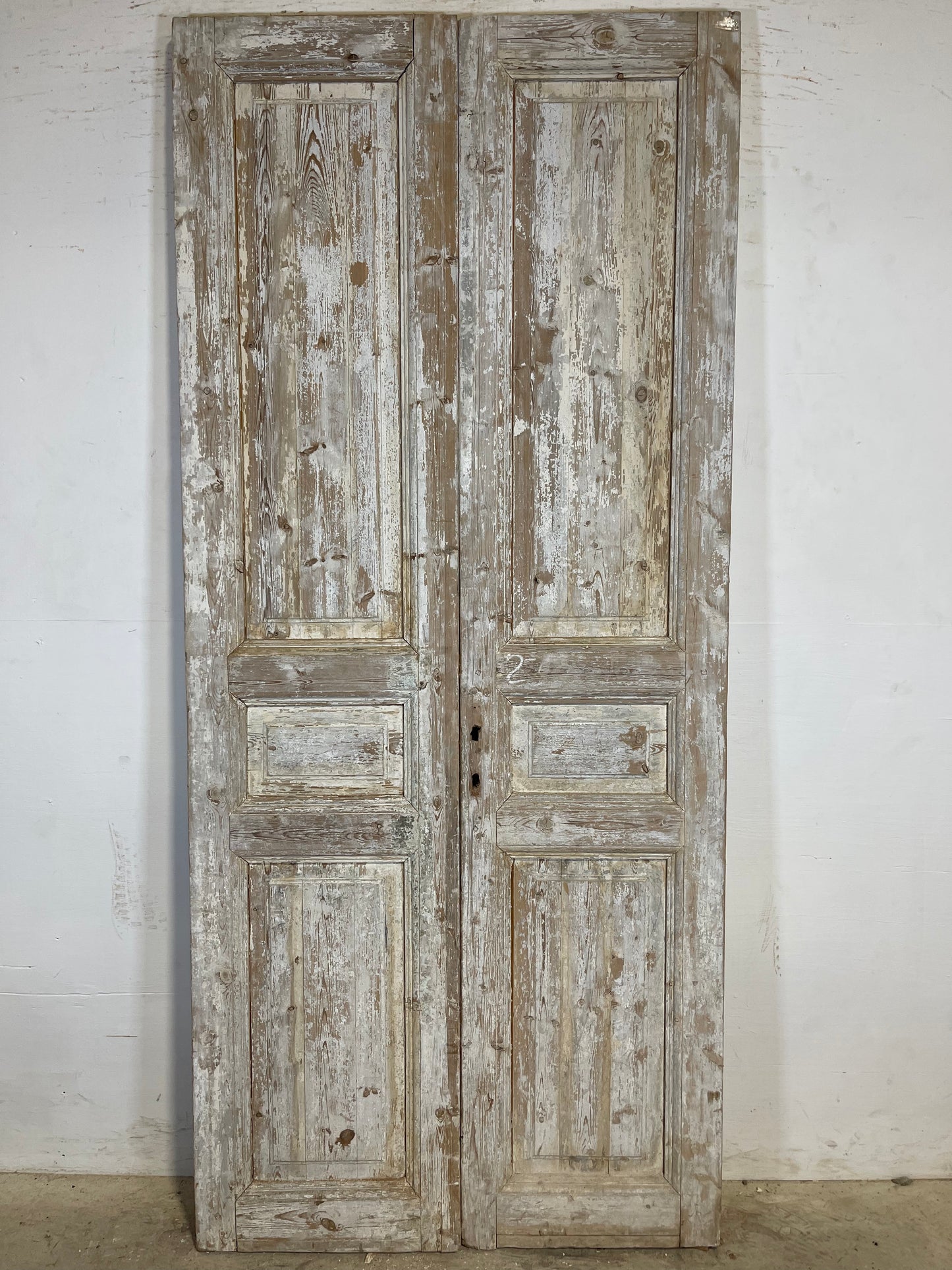 Antique French panel Doors (91.5x40.5) K605