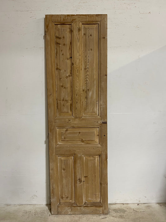 Antique French Panel Door (93.5x28) J017