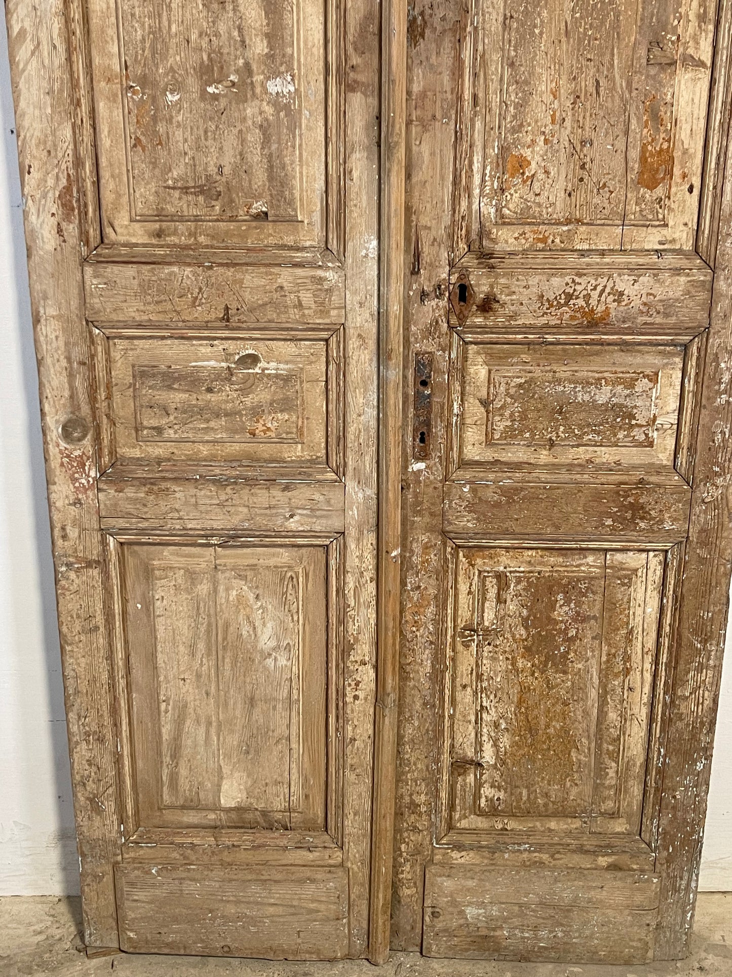 Antique French panel Doors (87.25x39) K636