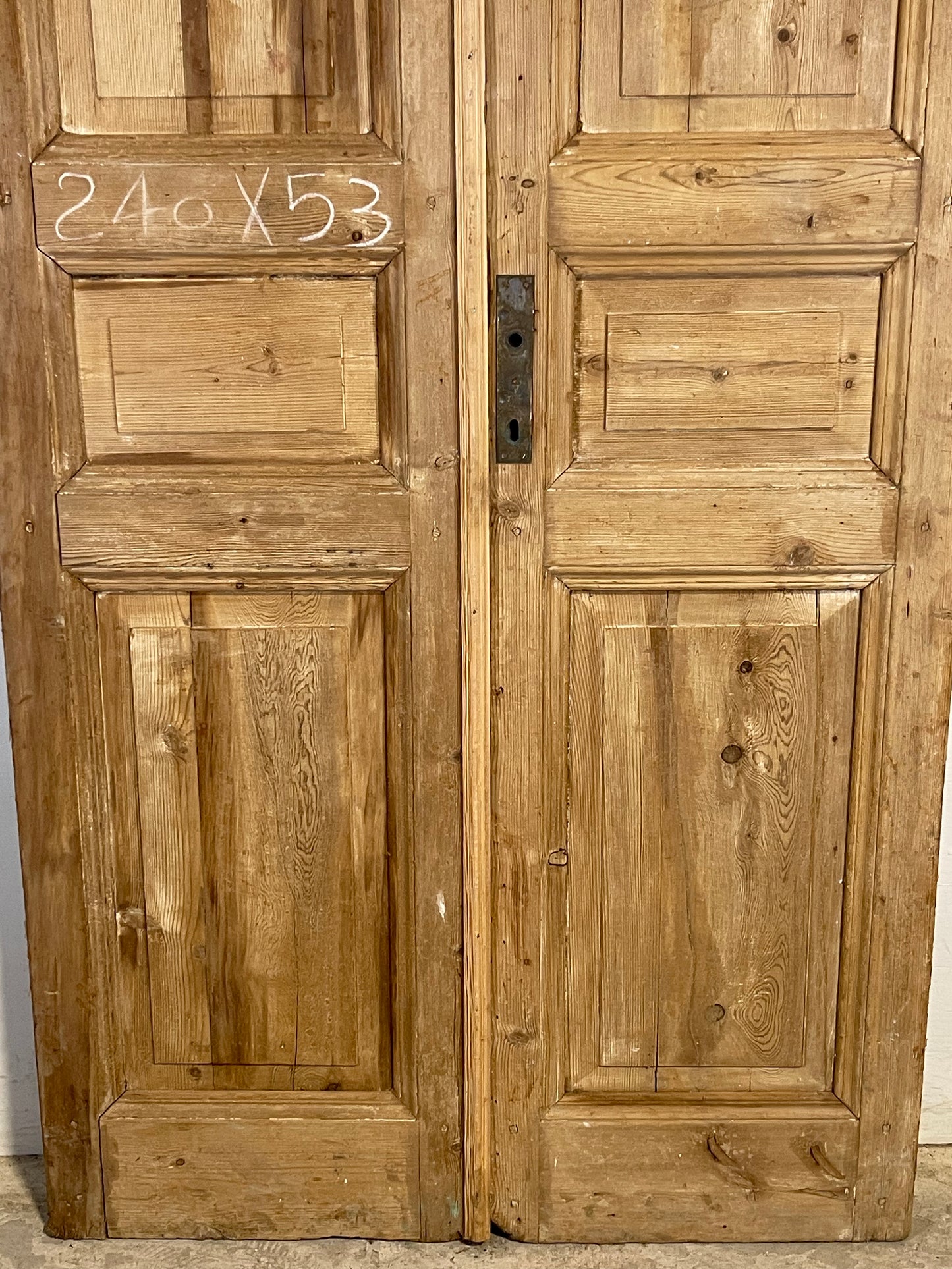 Antique French panel Doors (94.75x41.5) K724