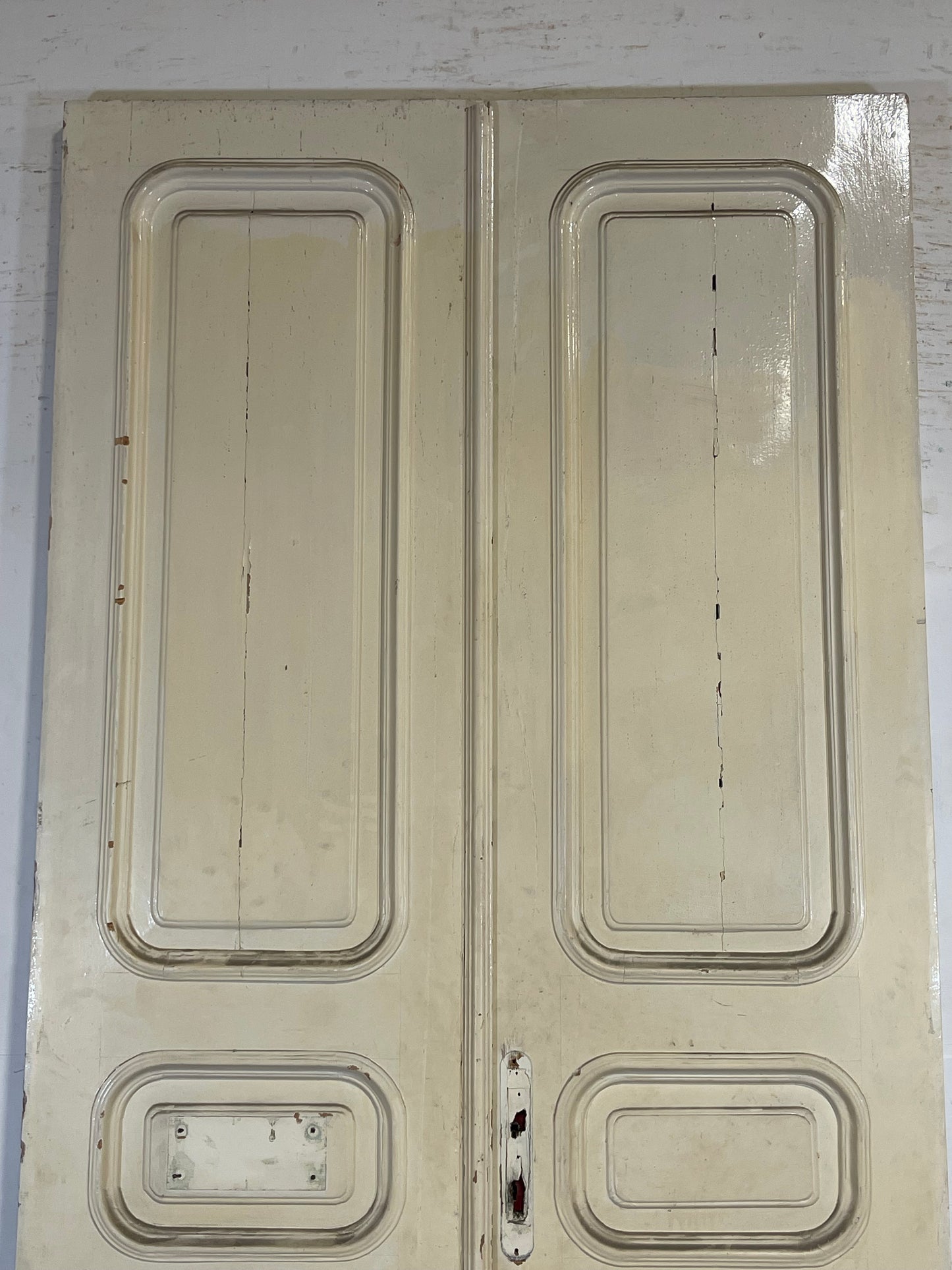 Antique French panel Doors (99x45.75) L115