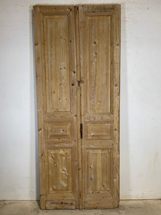 Antique French panel Doors (95x39) K729