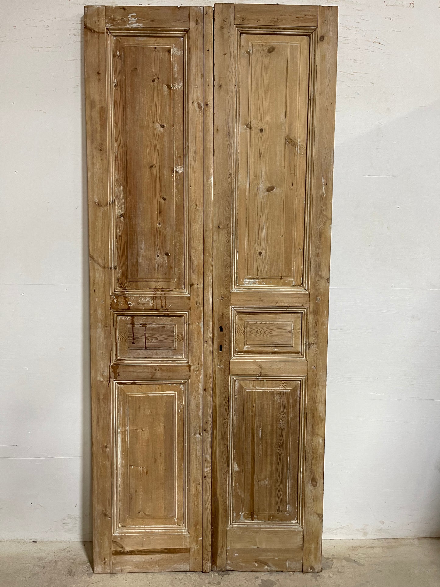 Antique French Panel Doors (92.25x39) J668